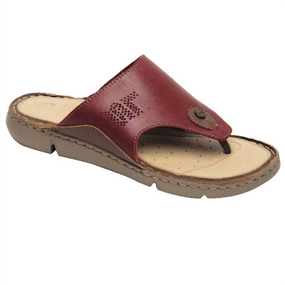 NEW LOBO SOLO women's 1881 sandal in red